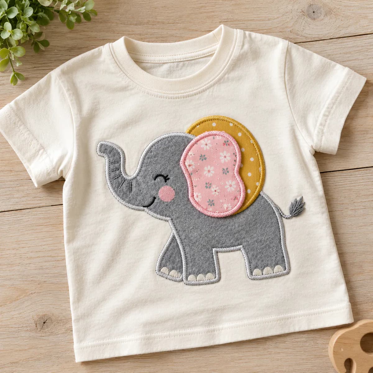 Multi-layer applique embroidery design